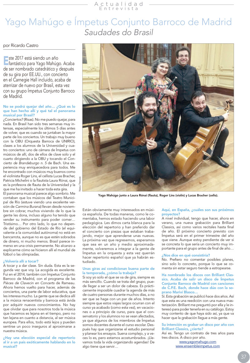 Crítica sobre el disco Ímpetus Live en Madrid