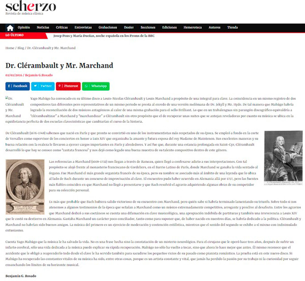 Clérambault, Marchand